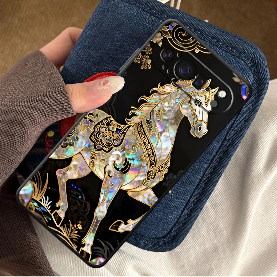 Google Pixel 8A - Cover per Telefono Lucky Horse per