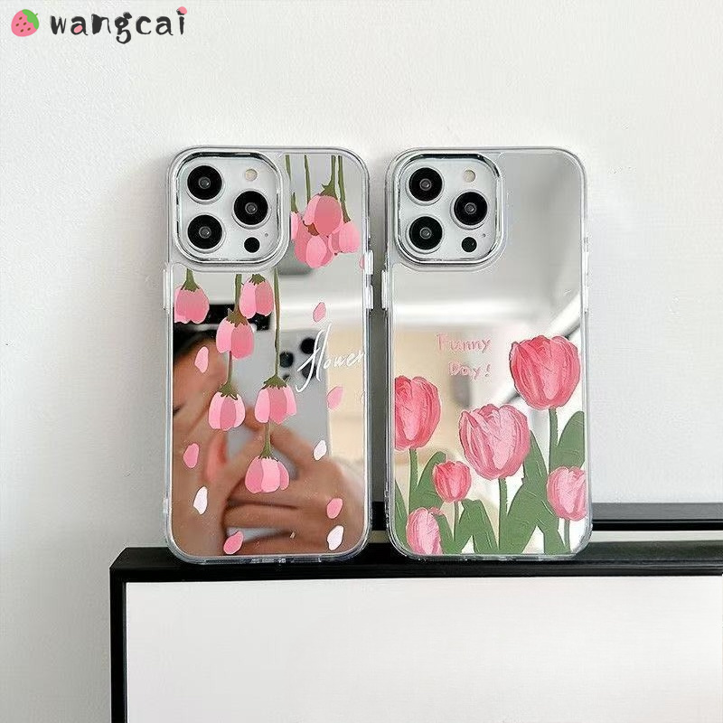 Realme Gt 6 - Cover per Telefono con Effetto Specchio