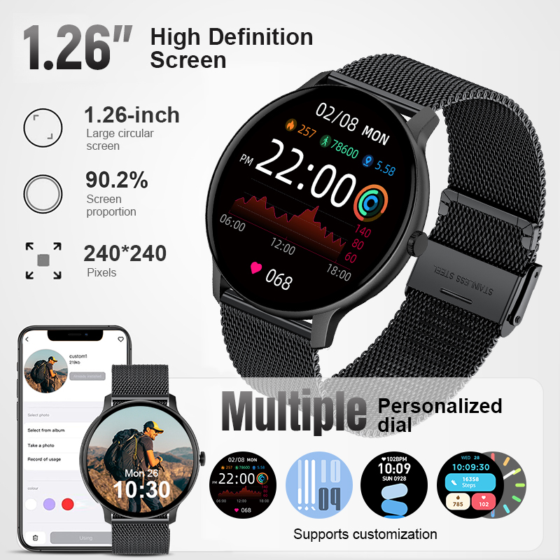 Smartwatch 2026 per Uomo, Moni - Breath Rate Monitor recensione e prezzo